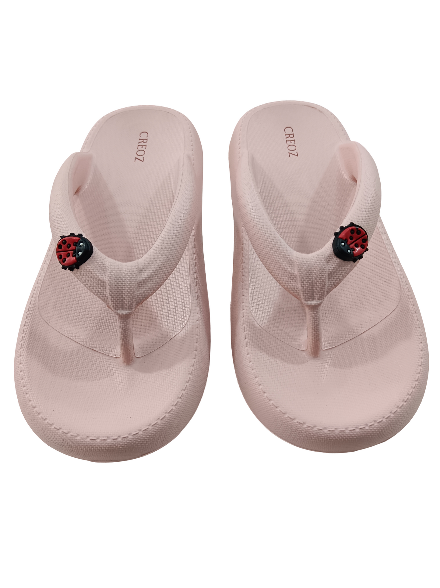 Women's Apricot Flat Soft Slipper