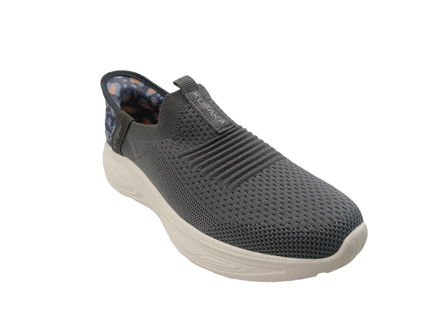 Women's Handsfree Memory Foam Grey Shoes
