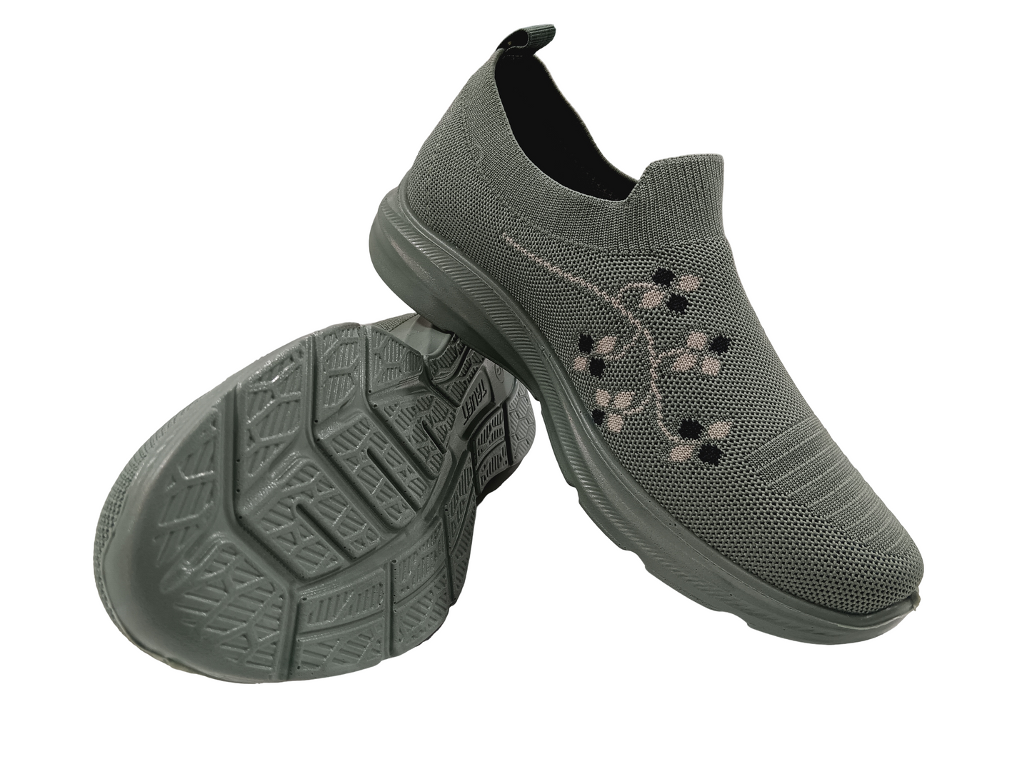 Women's Olive Memory Foam Shoe