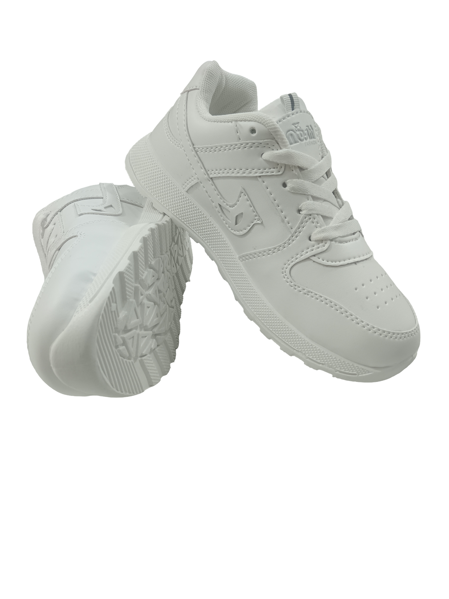 Women's Sporty White Shoes Snicker Style