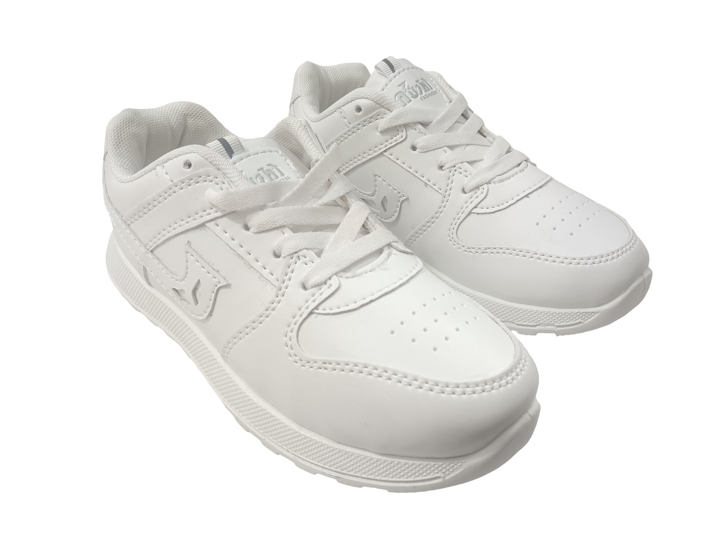 Women's Sporty White Shoes Snicker Style