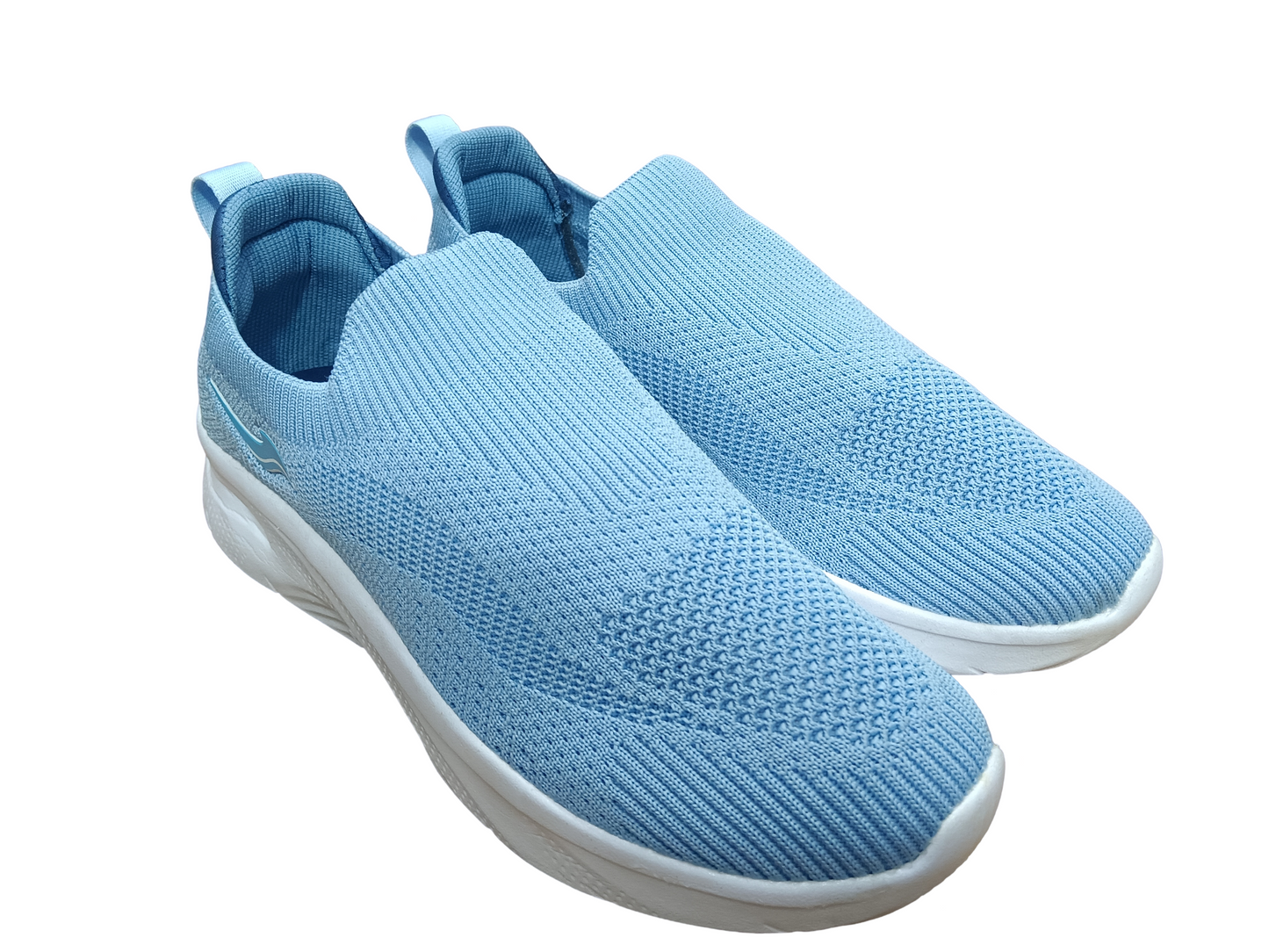 Women's Memory Foam Light Blue Shoes