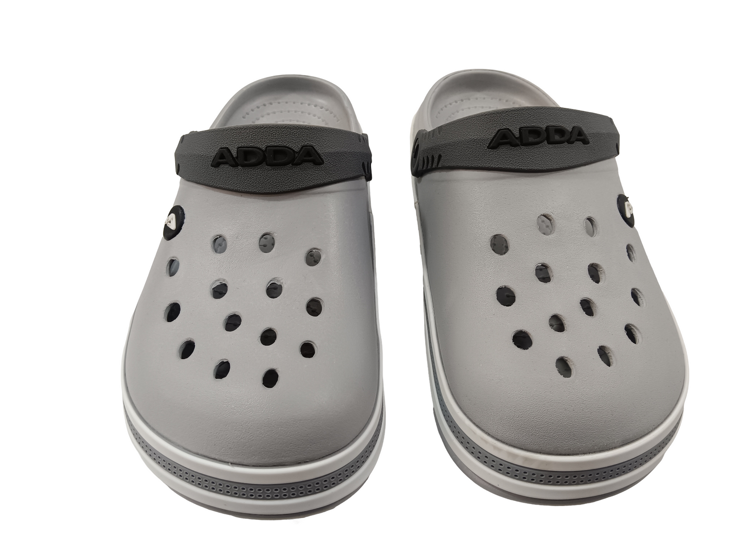 Men's Adda Soft Crocs Grey