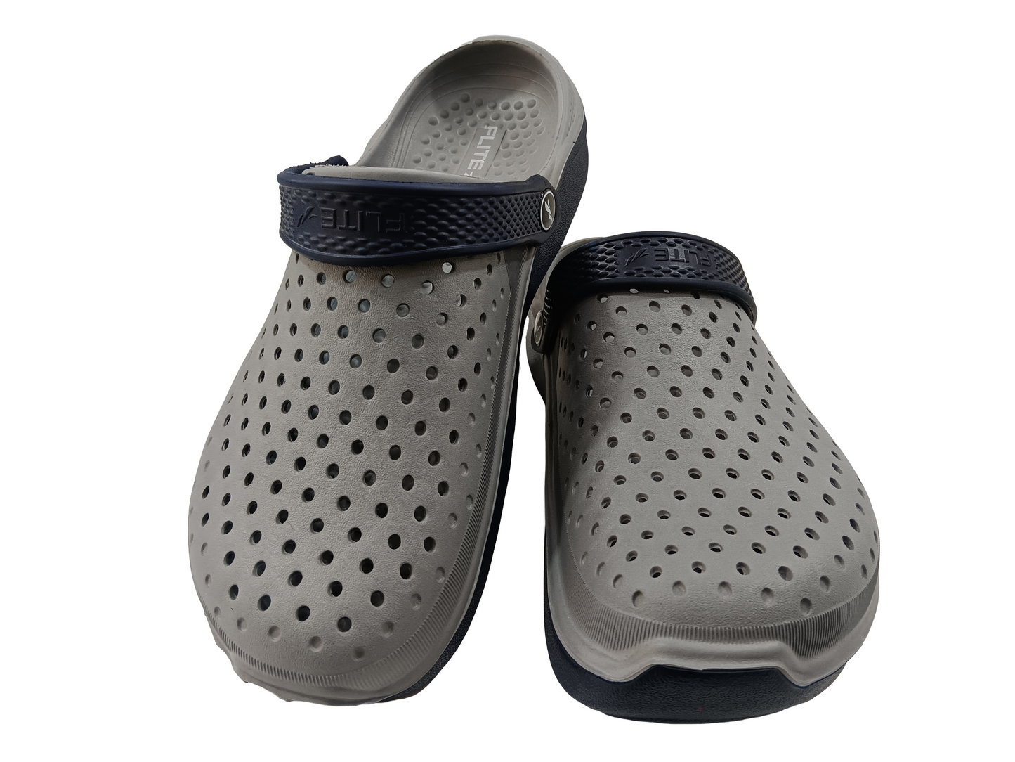 Men's Blue/Grey Soft Crocs