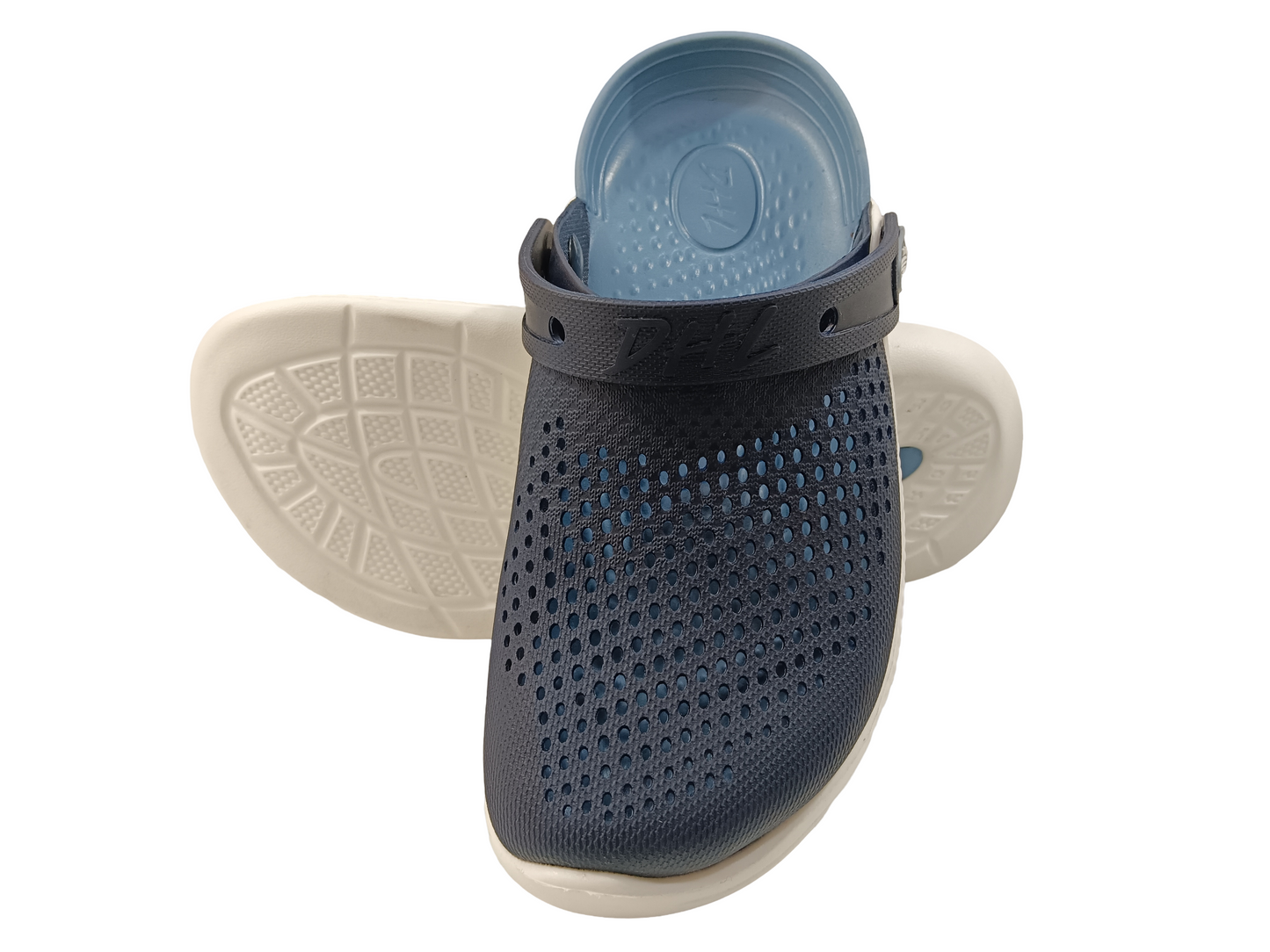Men's Blue Soft Crocs