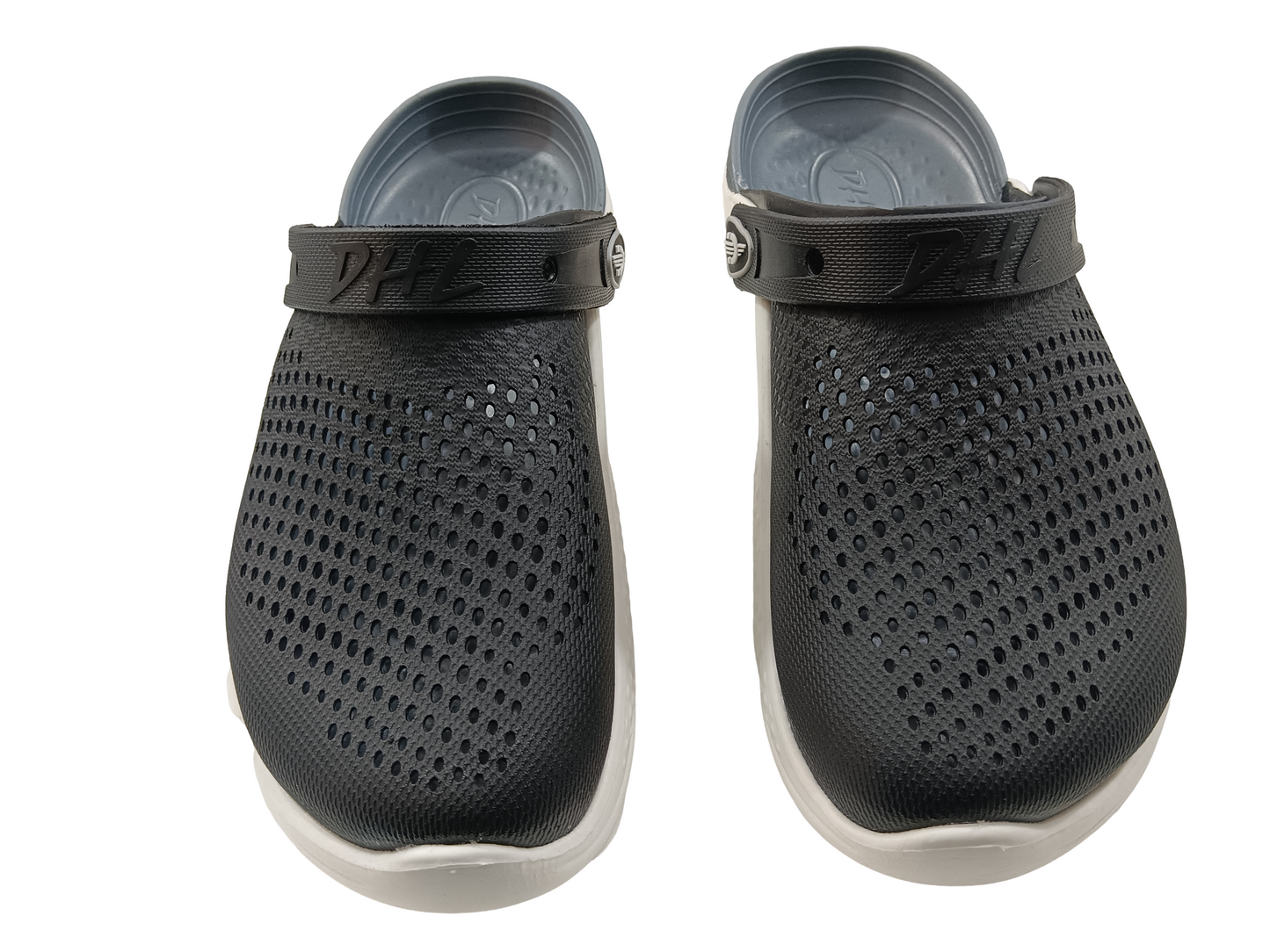 Men's Black/grey Soft Crocs