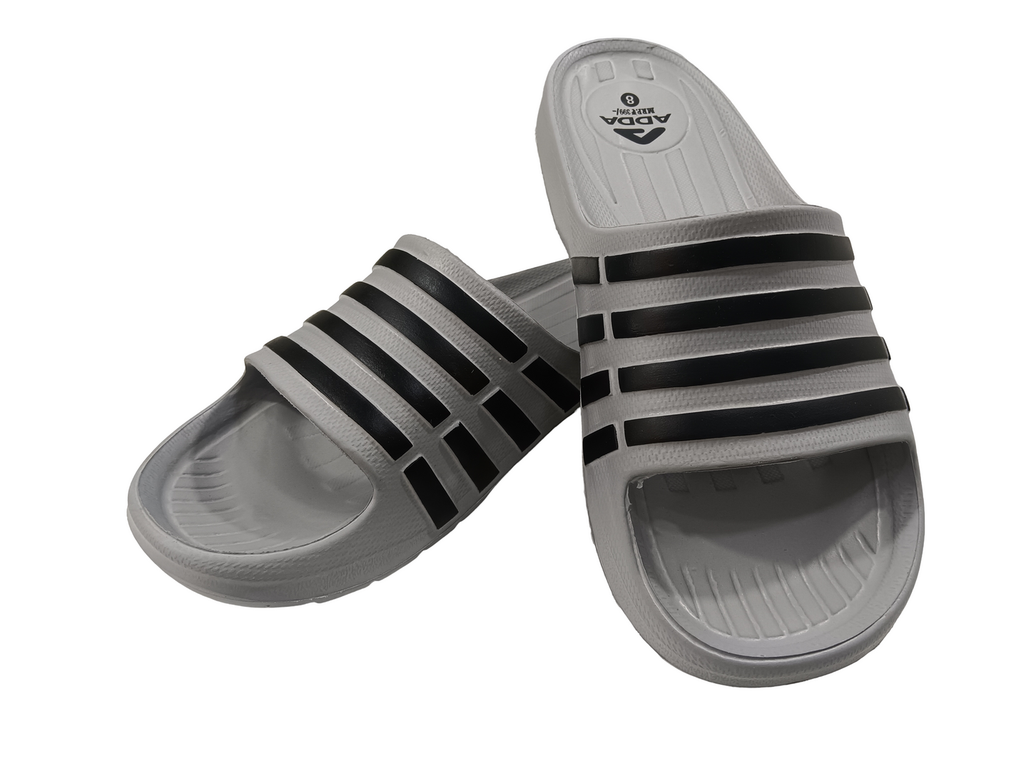 Mens Flip Flop Gry/Blk