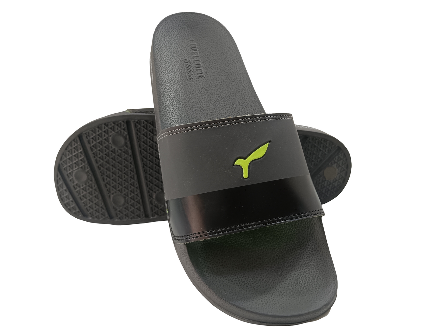 Mens black Flip Flops