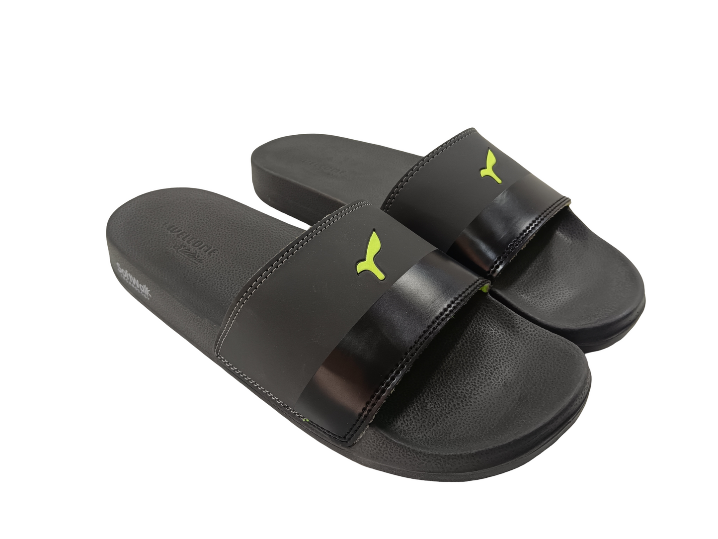 Mens black Flip Flops