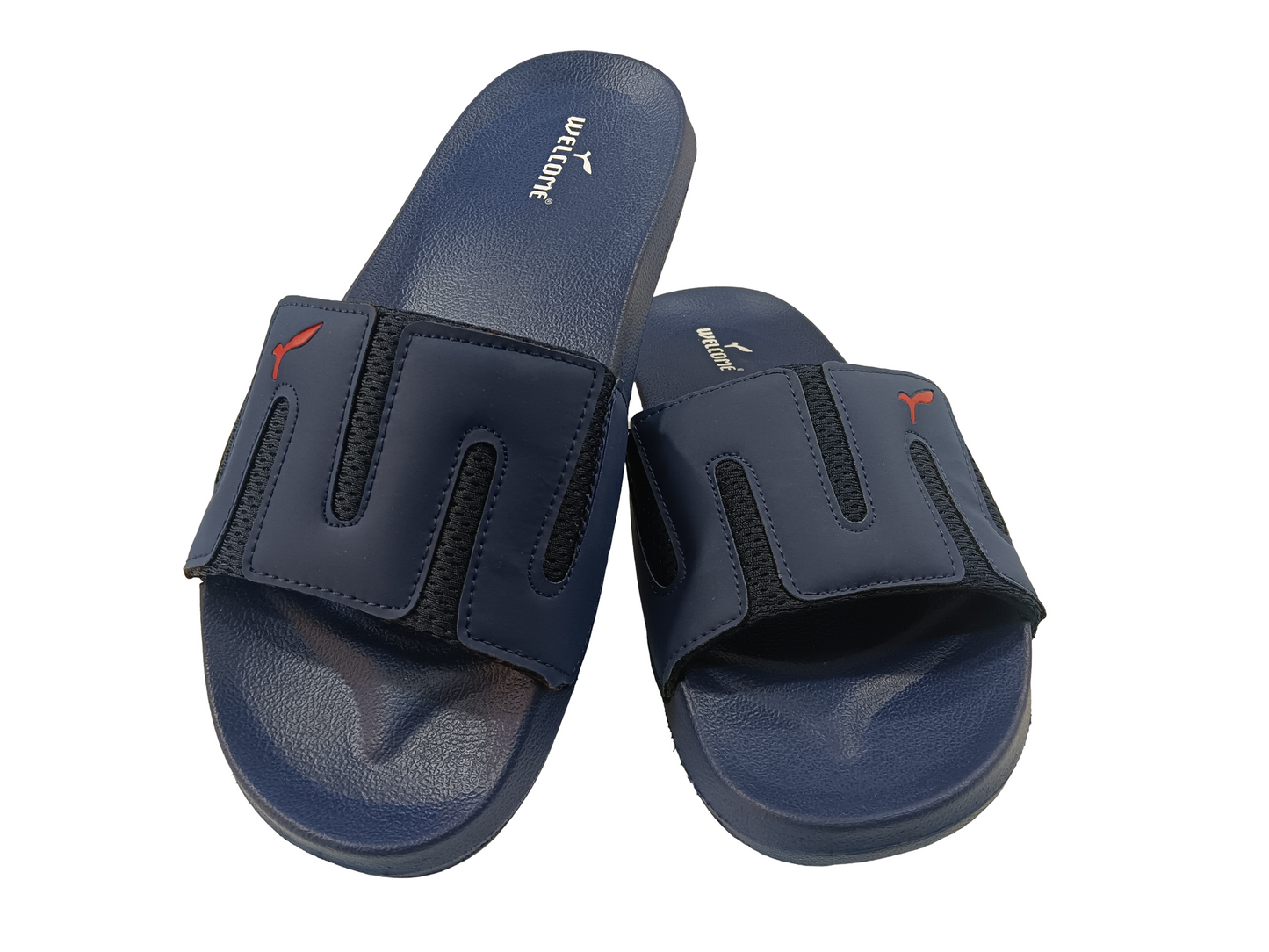 Mens Blue Soft Flip Flops
