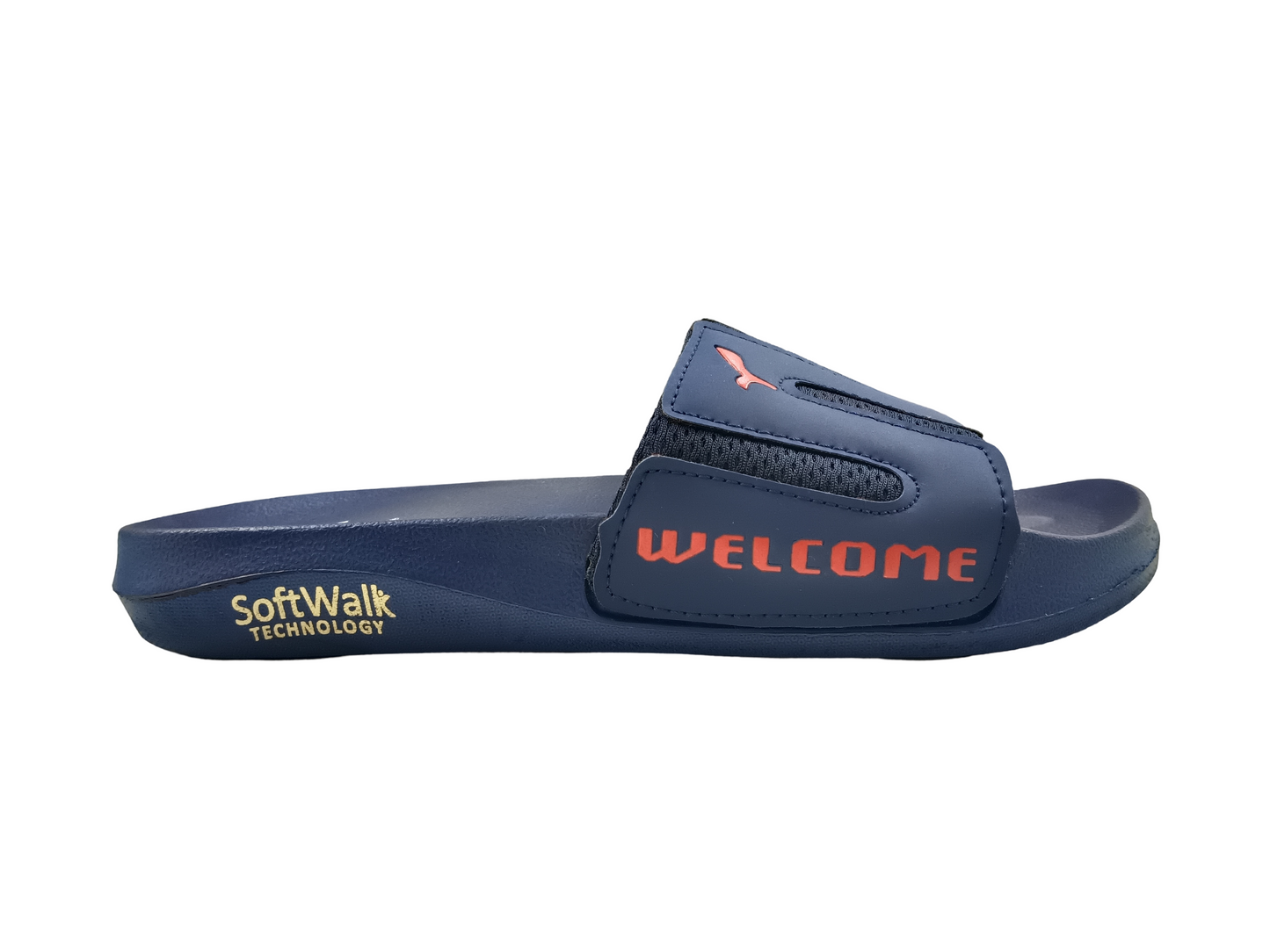 Mens Blue Soft Flip Flops