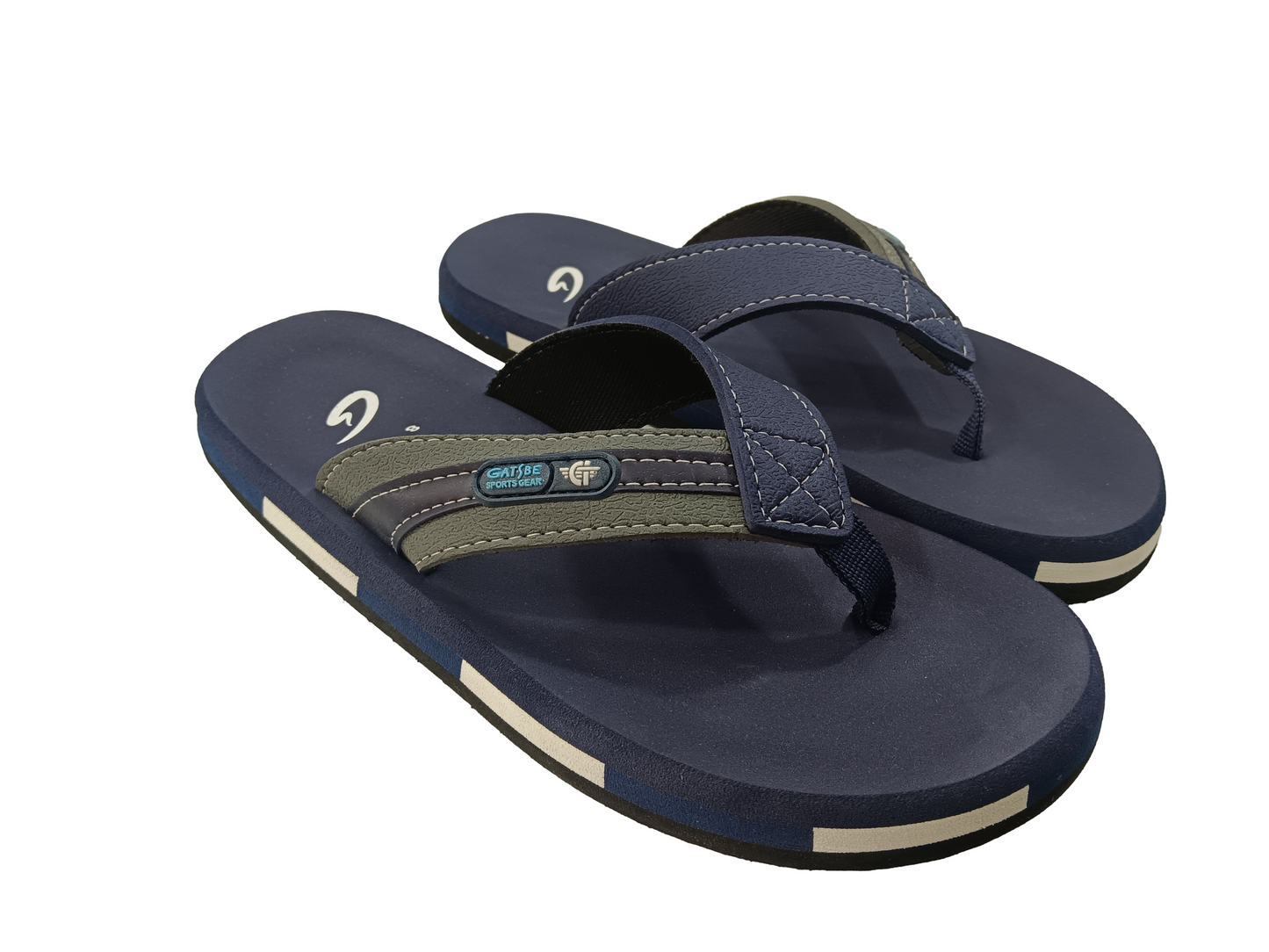 Men's Daily Wear Soft Dual Colour Slipper