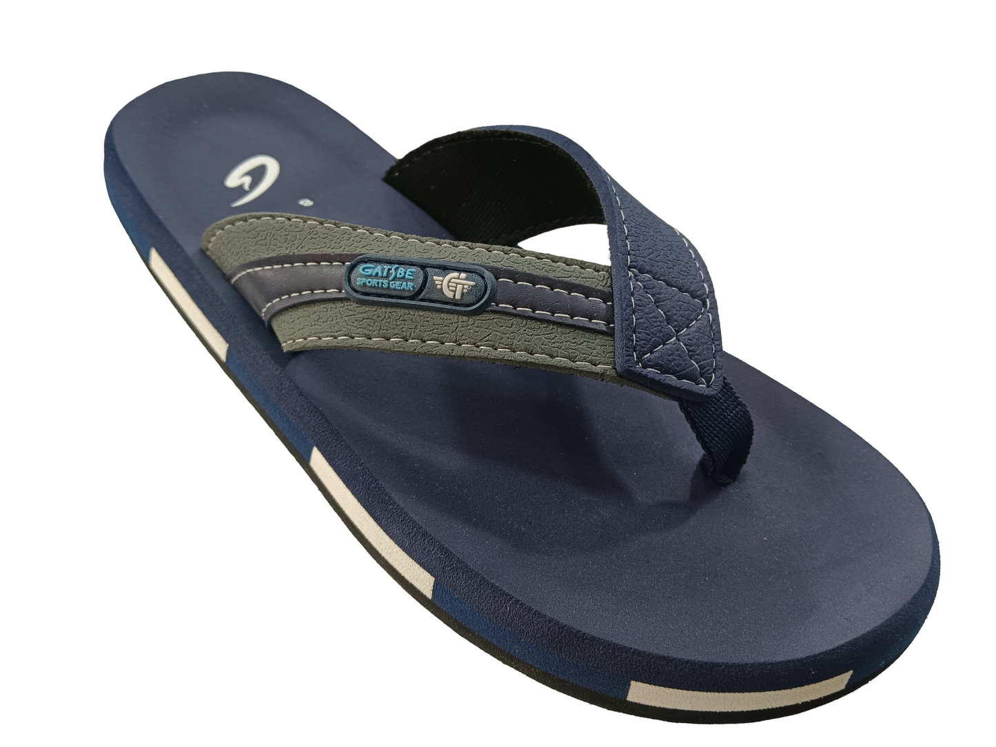 Men's Daily Wear Soft Dual Colour Slipper