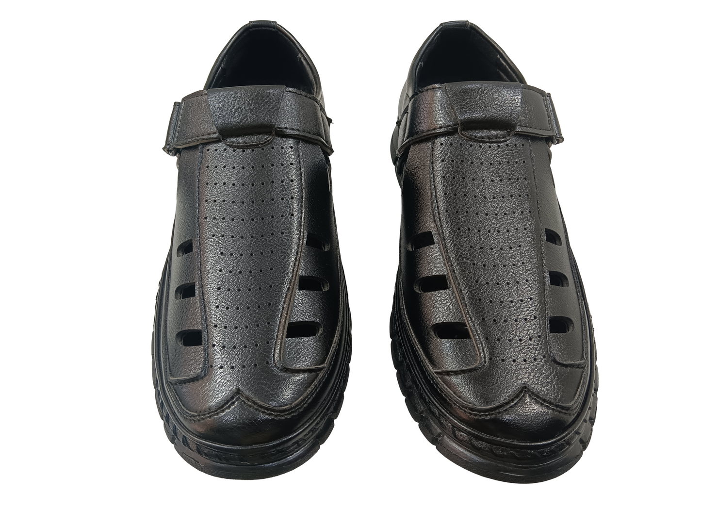 Mens Black Doctor Soft Sandal