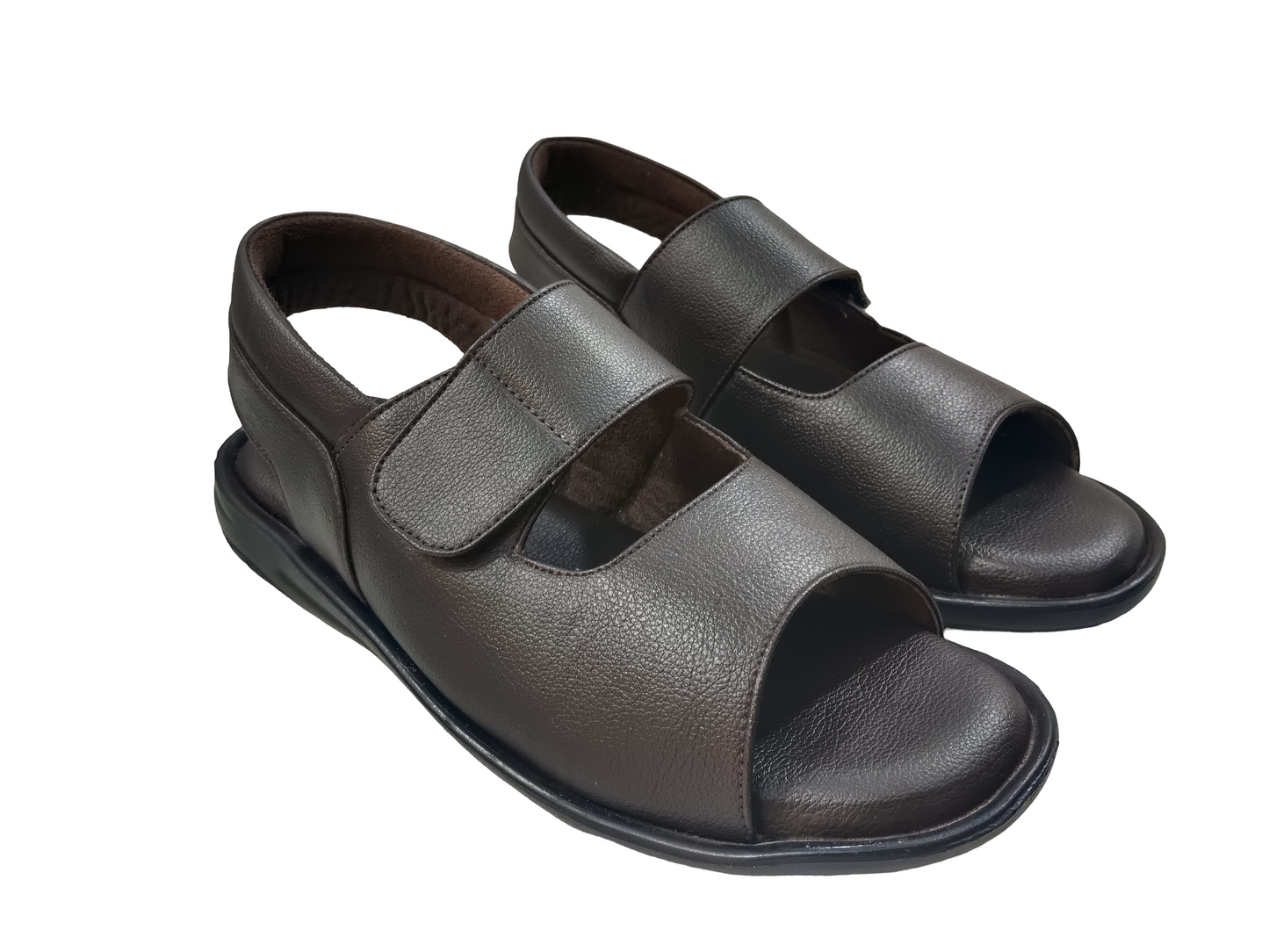 Mens Dark Brown Doctor Sandal