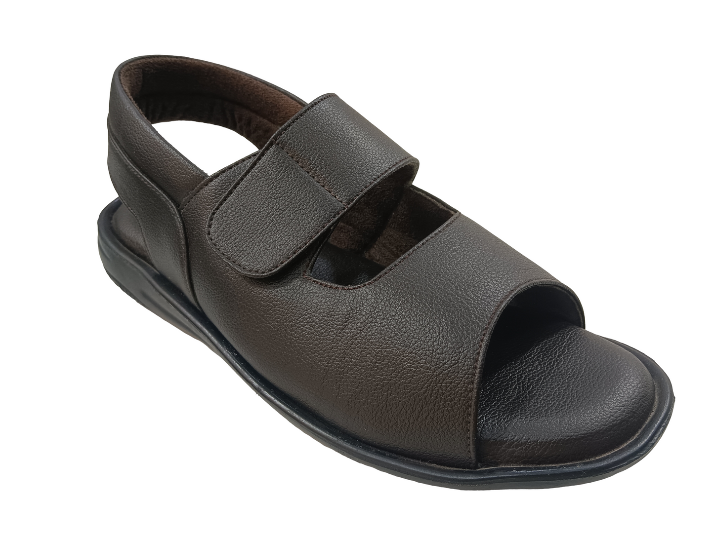 Mens Dark Brown Doctor Sandal
