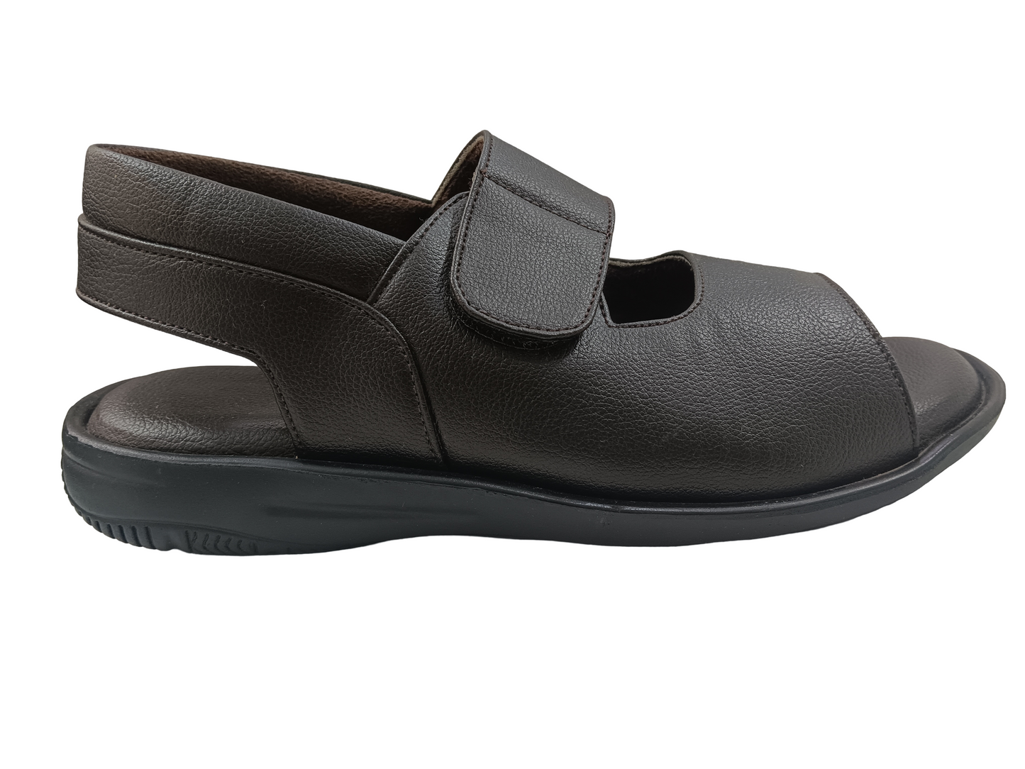 Mens Dark Brown Doctor Sandal