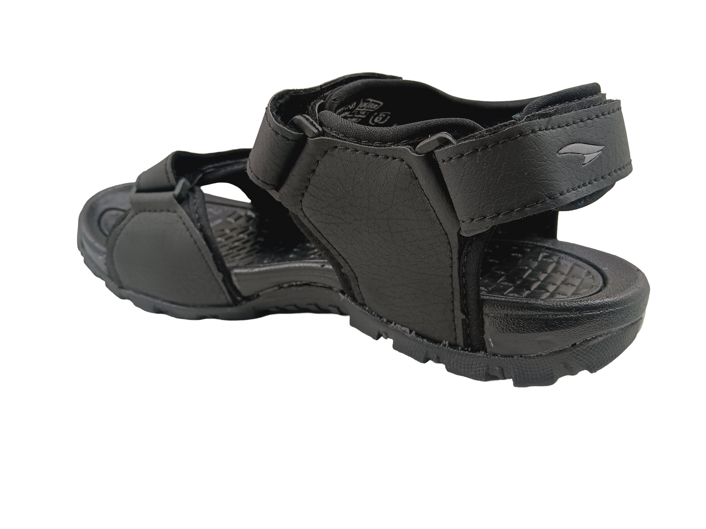 Men's Black Sports Soft Sandal