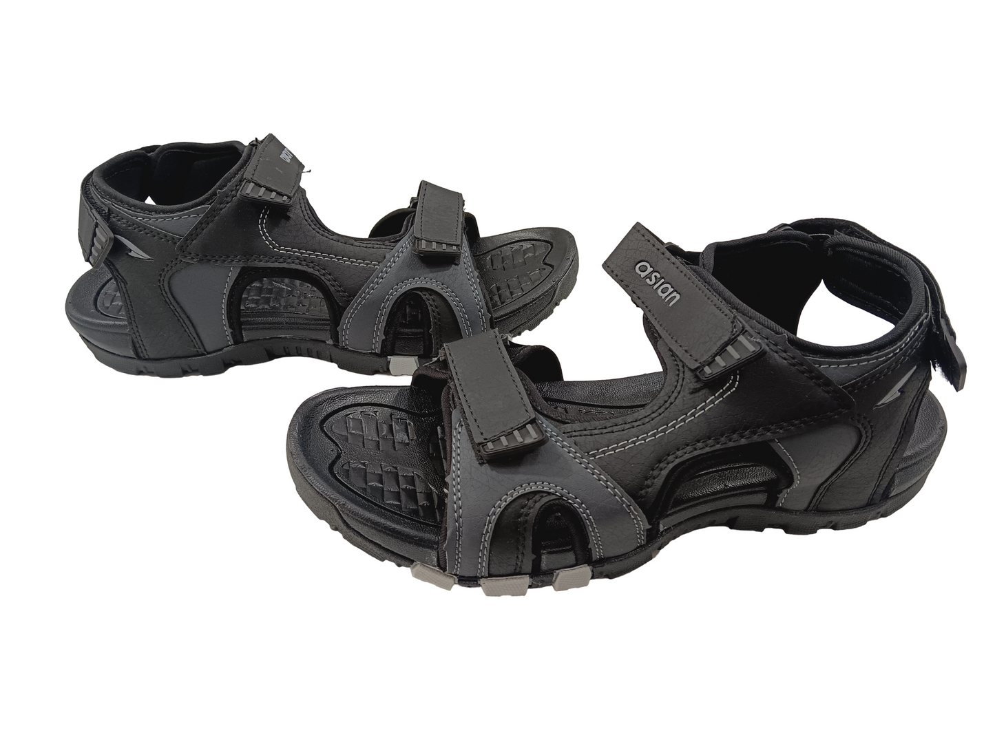 Men's Black Sports Soft Sandal