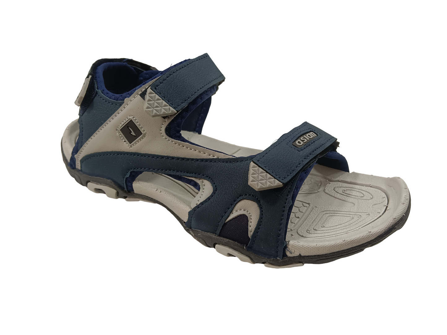 Men's Gray/Blue Soft Sandal