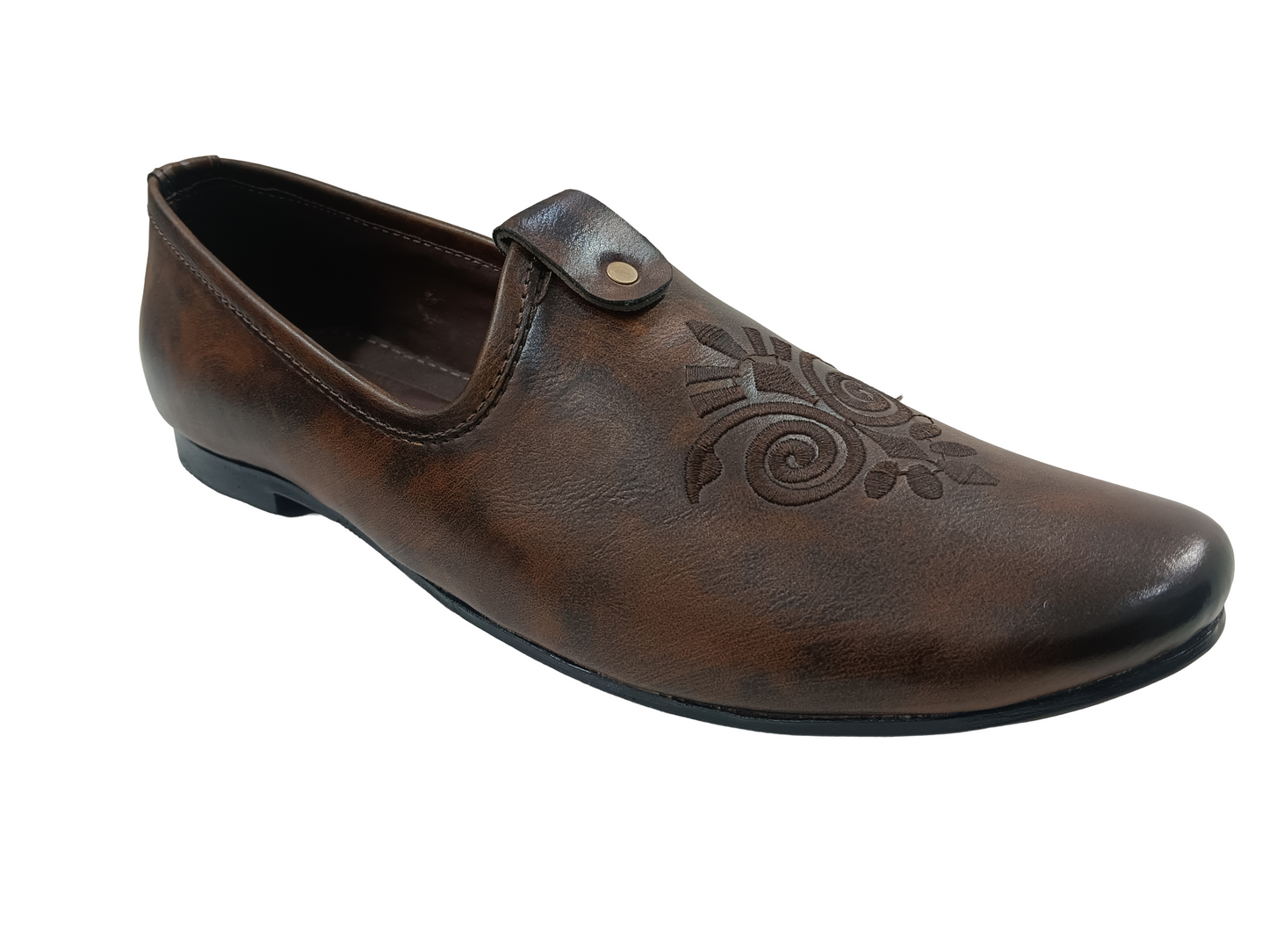 Men's Tan Traditional Mojdi
