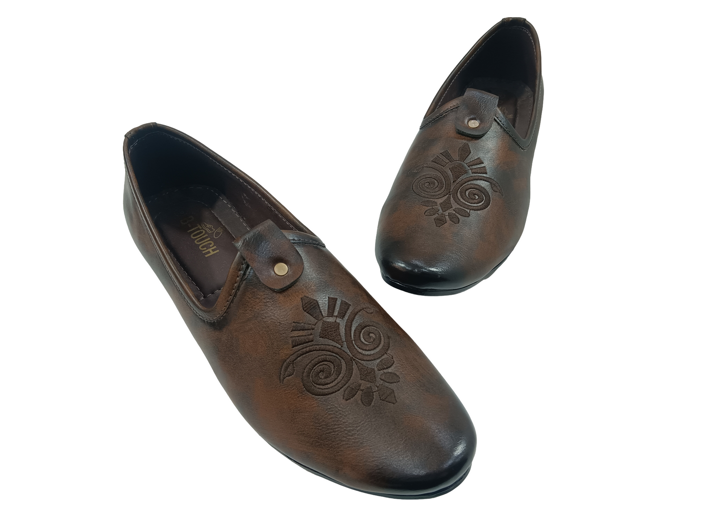 Men's Tan Traditional Mojdi