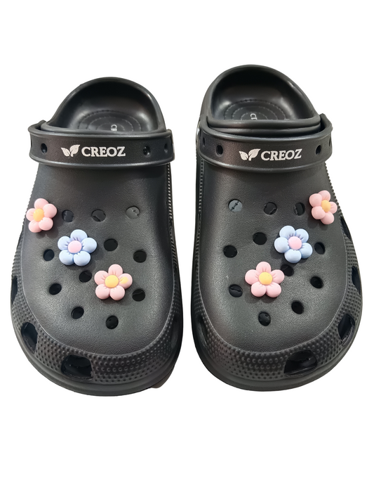 Women's Fancy Soft Black Crocs