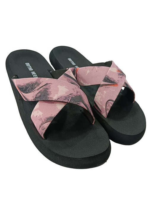 Women's Super Soft Cross Design Slipper