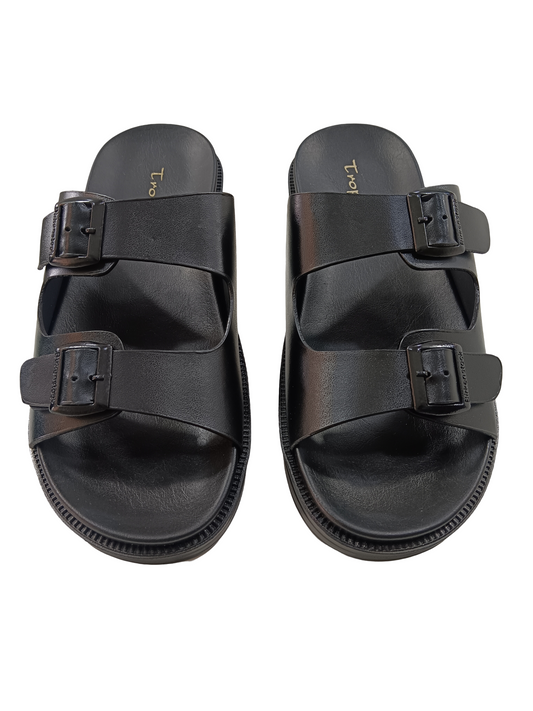 Men's Soft Black Doctor Chappal