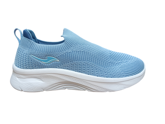 Women's Memory Foam Light Blue Shoes