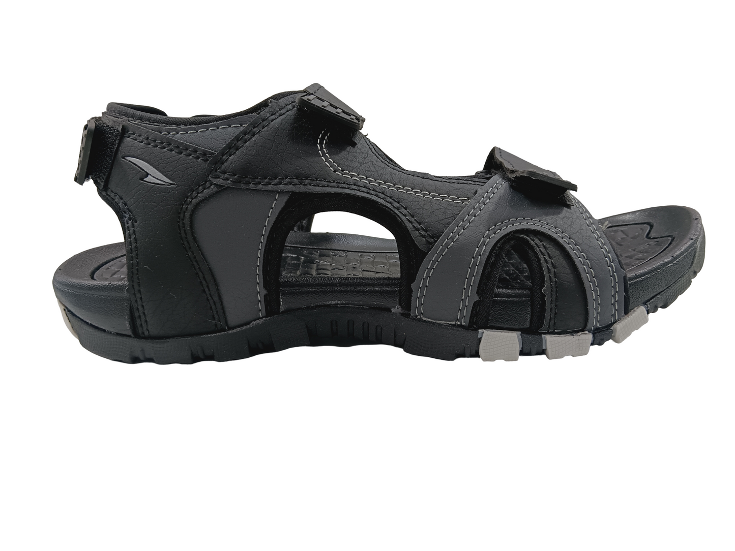 Men's Black Sports Soft Sandal