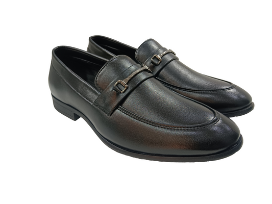 Men's Black Fancy Loafers
